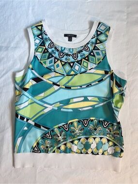 Carlisle Silk Sleeveless Blouse